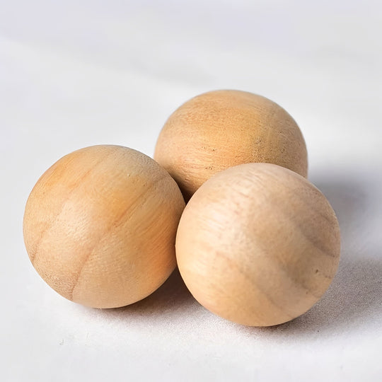 Cedar Camphorwood Moth Repellent Balls for Wardrobes and Drawers