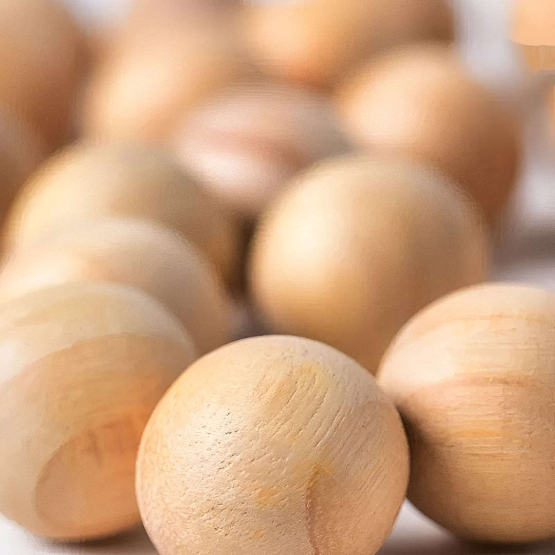 Cedar Camphorwood Moth Repellent Balls for Wardrobes and Drawers