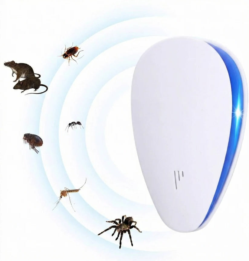 Plug-In Ultrasonic Pest Repeller for Bed Bugs and Indoor Insects