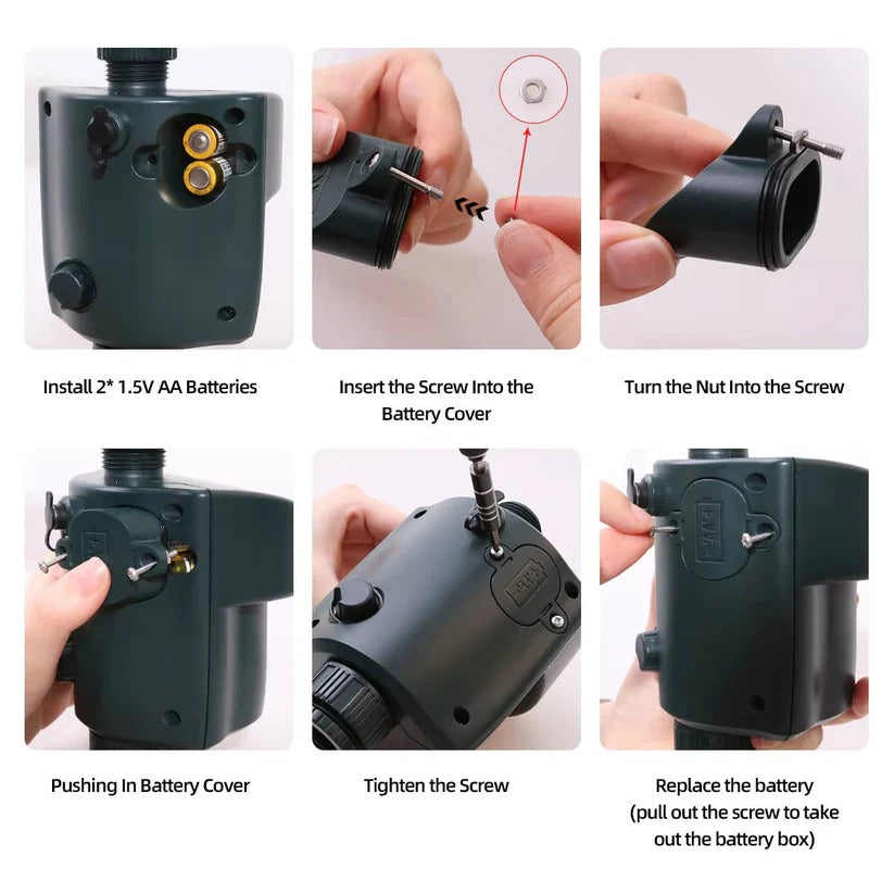 Solar Powered Motion Sensor Bird Repeller for Outdoor Use
