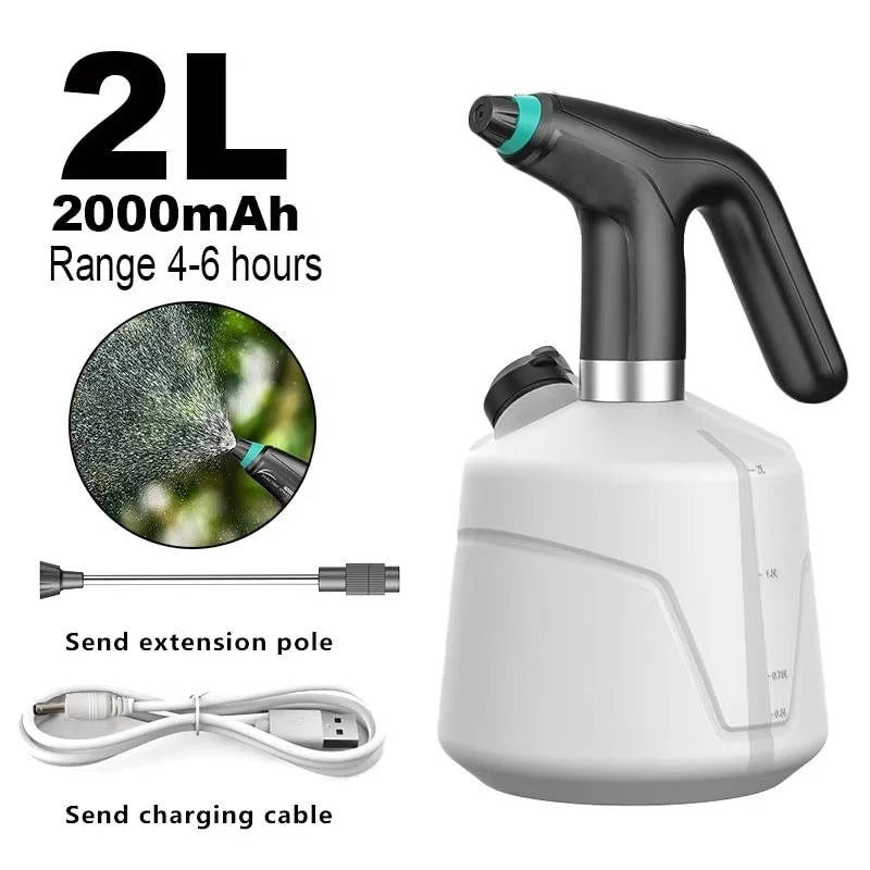 USB Rechargeable Electric Plant Mister with Adjustable Spray