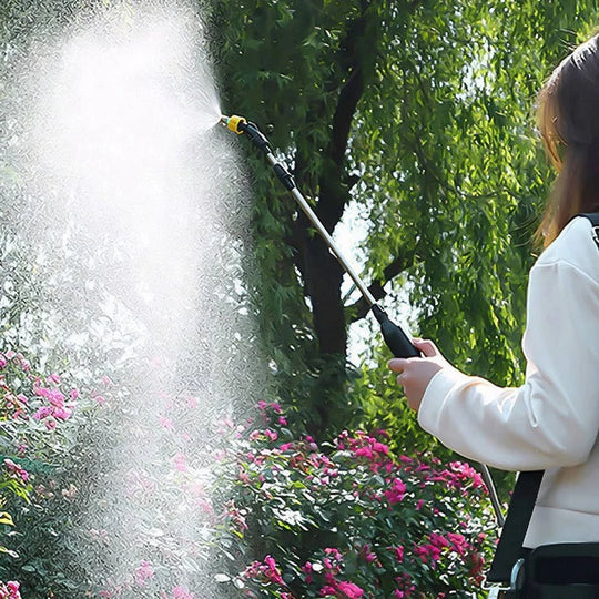 5L Battery Powered Backpack Garden Sprayer with Adjustable Nozzles