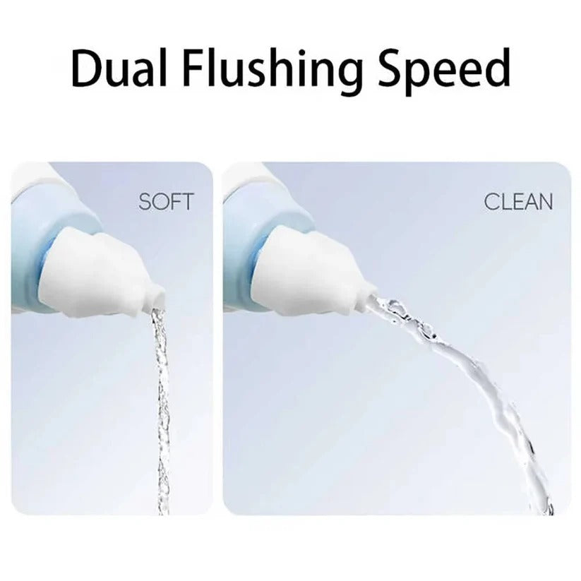 Rechargeable Nasal Irrigation Kit with Dual-Side Saline Rinse Device