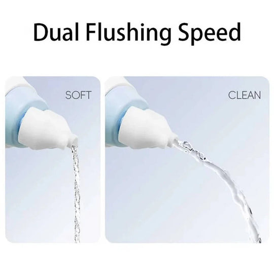 Rechargeable Nasal Irrigation Kit with Dual-Side Saline Rinse Device