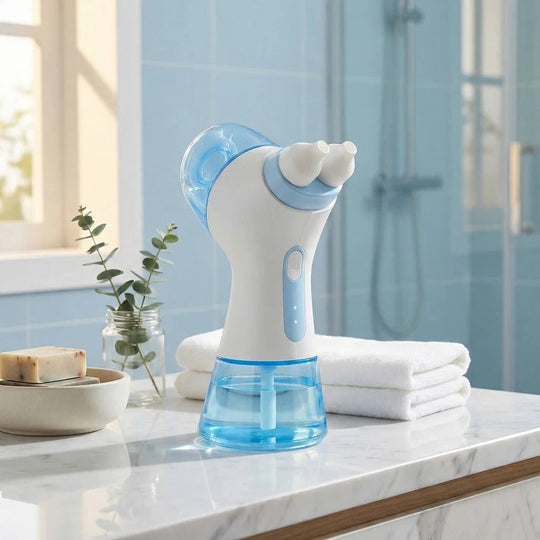 Rechargeable Nasal Irrigation Kit with Dual-Side Saline Rinse Device
