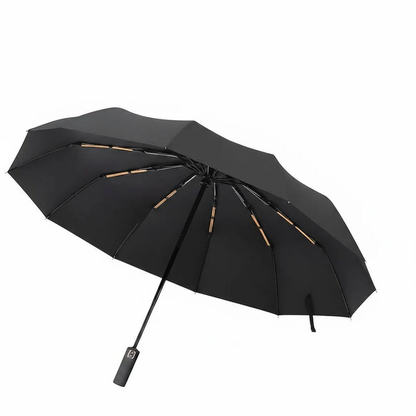 Foldable Umbrella with Large Grip Handle, 38 Inch Canopy