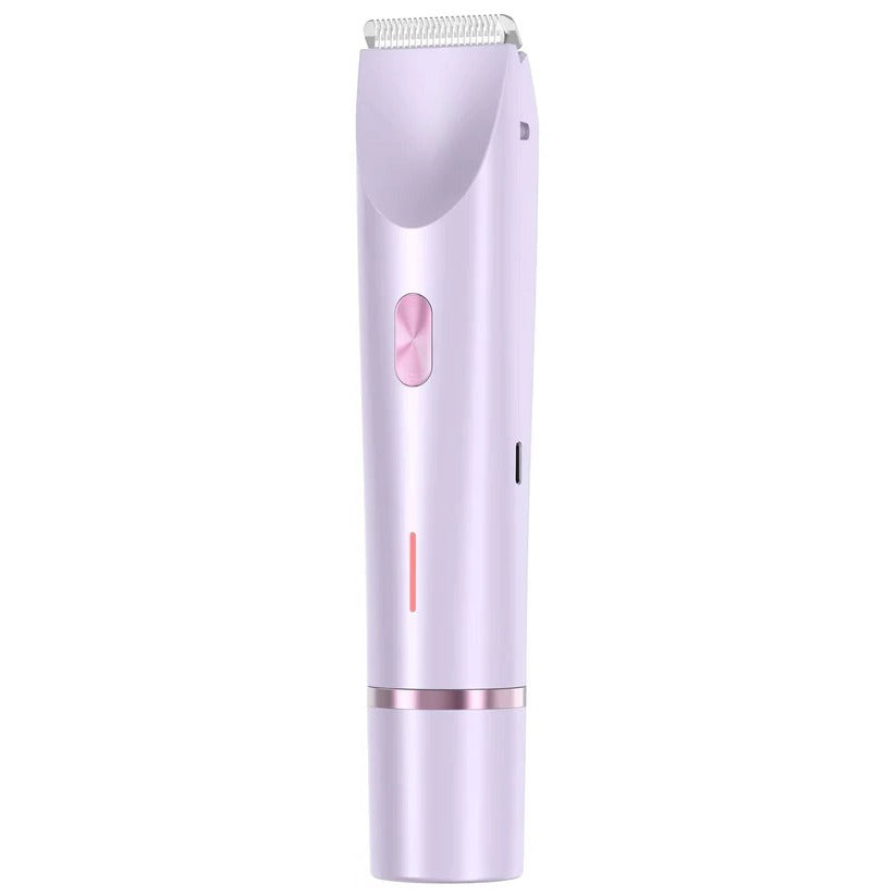 Women’s Dual Head Body Trimmer with IPX7 Waterproof Rechargeable Design