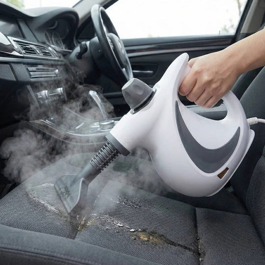 Portable Steam Cleaner 1050W with 3 Bar Pressure and Brush Attachments