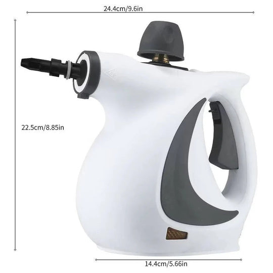Portable Steam Cleaner 1050W with 3 Bar Pressure and Brush Attachments