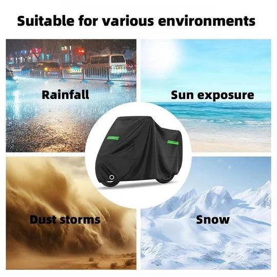 Outdoor Motorcycle and Scooter Cover with Reflective Coating