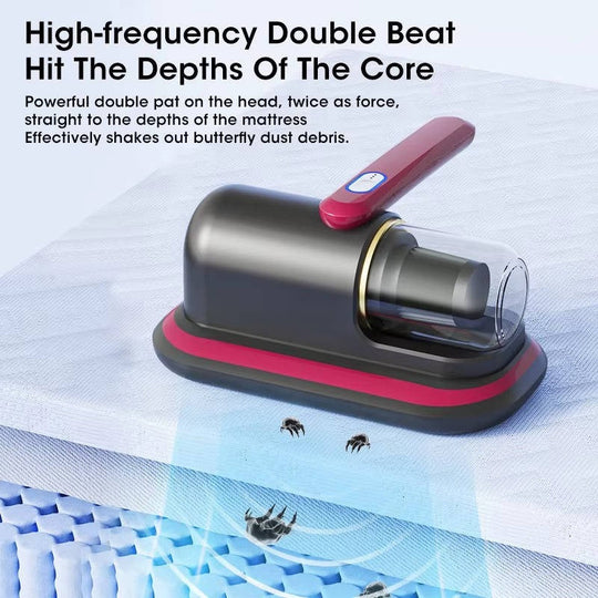 Cordless Mattress and Sofa Vacuum with UV Light and Pulsating Head