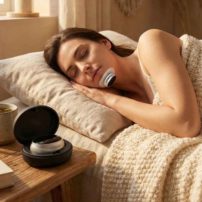 Snoring Support Device with Automatic Stimulation Adjustment