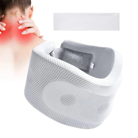 Travel Neck Support Brace with Breathable Fabric and Velcro Fit