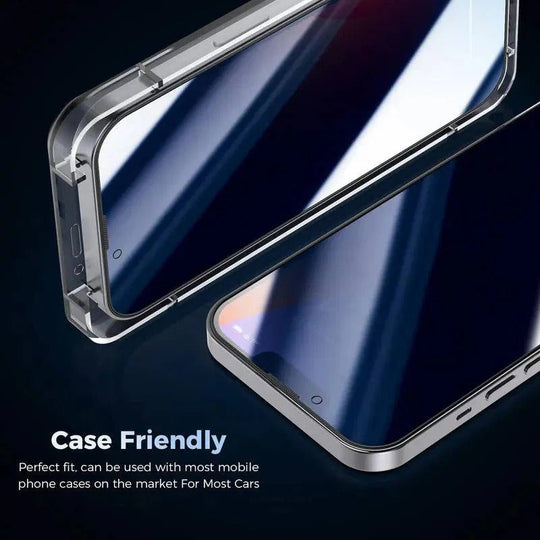 Dual Pack Anti-Spy Tempered Glass Screen Protector for iPhone Models