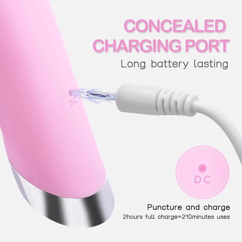 Rechargeable Silicone Face Scrubber with Heated Massage and Vibrating Exfoliation