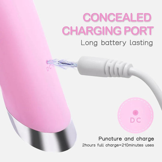 Rechargeable Silicone Face Scrubber with Heated Massage and Vibrating Exfoliation