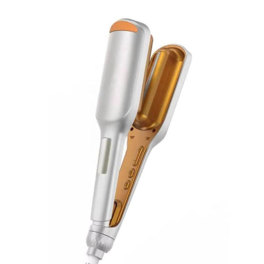 25mm Dual Barrel Hair Waver with 5 Adjustable Heat Settings