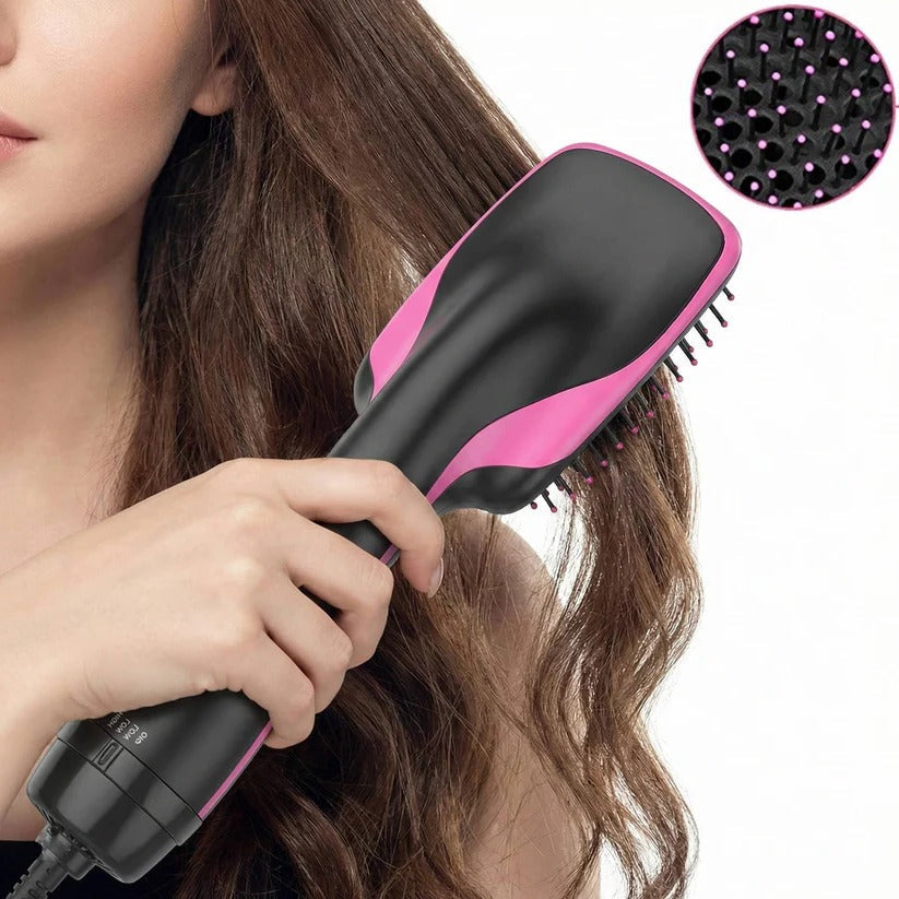1000W Paddle Blow Dryer Brush with 3 Adjustable Heat Settings
