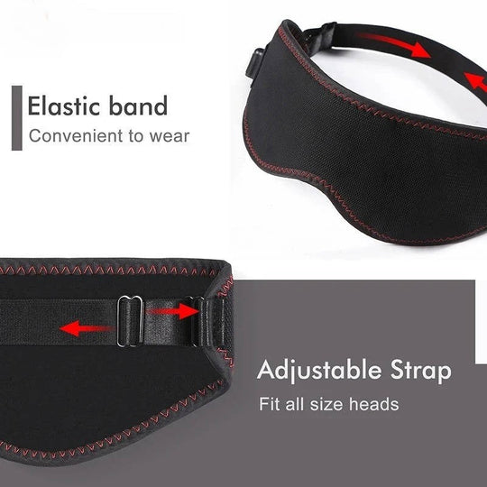 Heated Compress Eye Mask with 3 Temperature Levels for Dry Eyes and Sleep Relief