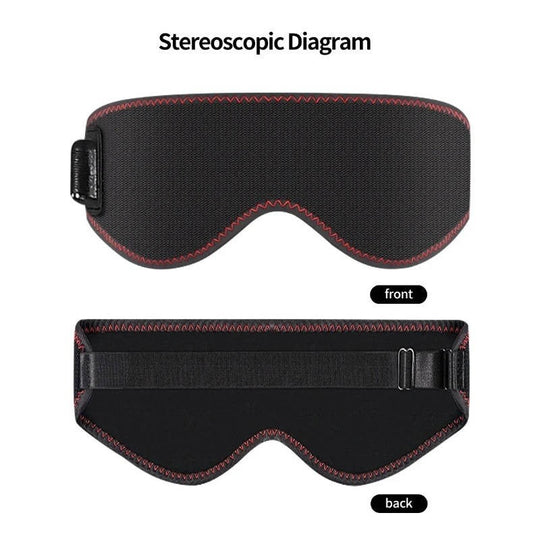 Heated Compress Eye Mask with 3 Temperature Levels for Dry Eyes and Sleep Relief