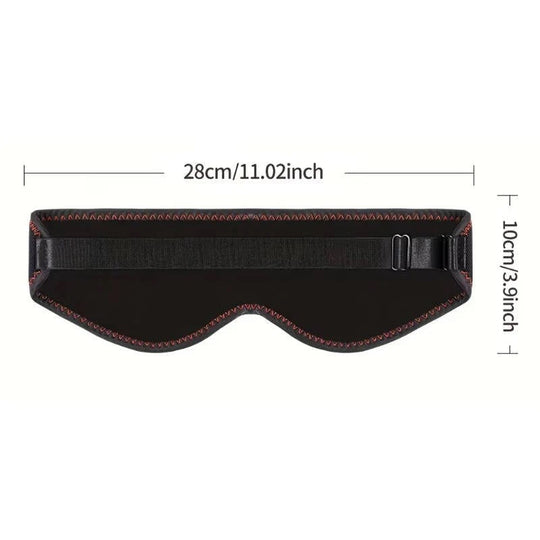 Heated Compress Eye Mask with 3 Temperature Levels for Dry Eyes and Sleep Relief