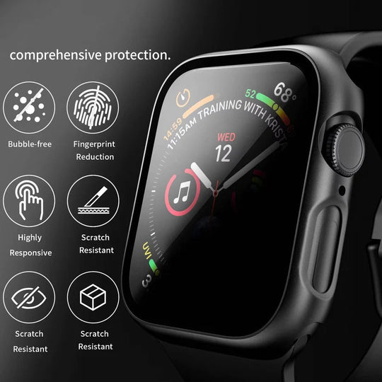 Privacy Tempered Glass Screen Protector for Apple Watch