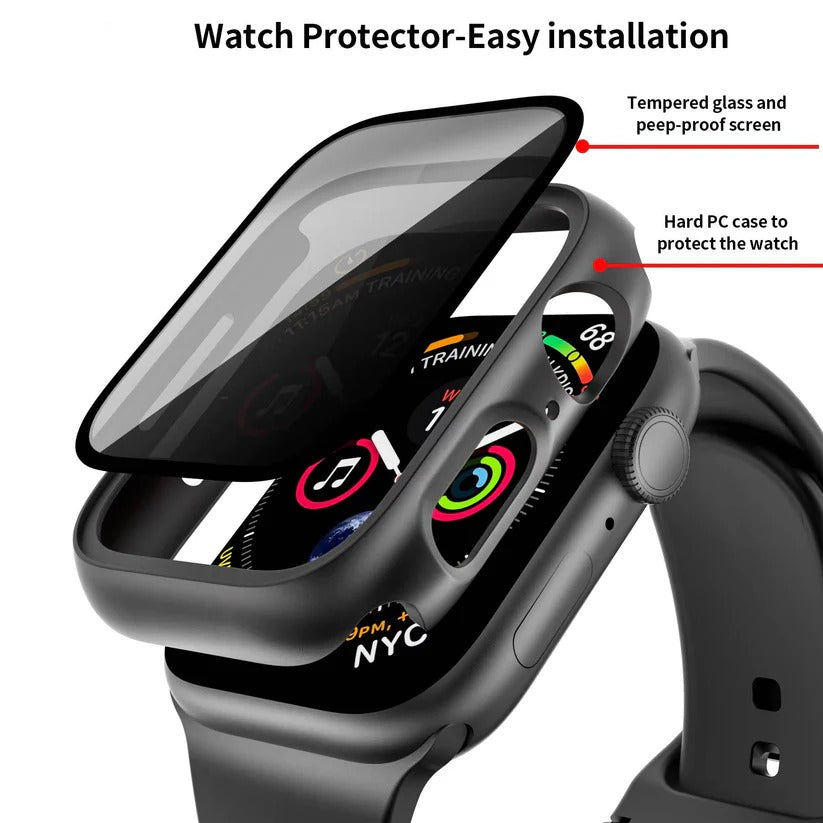 Privacy Tempered Glass Screen Protector for Apple Watch