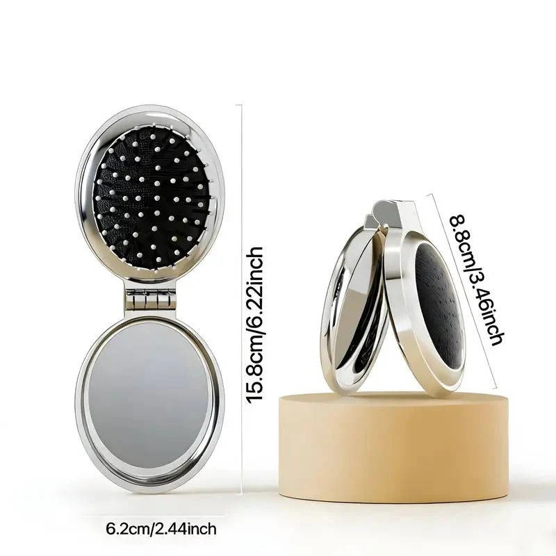 Pocket-Sized Compact Mirror with Slim Portable Design
