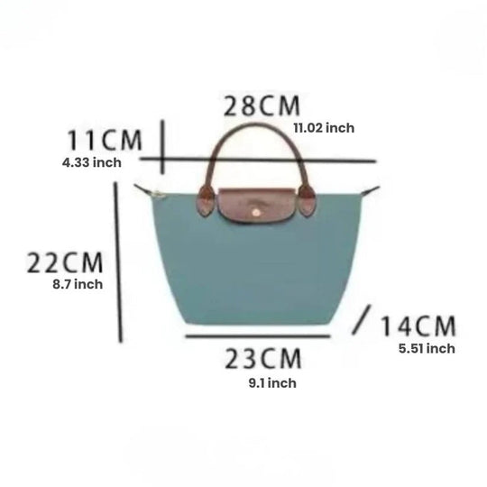 Oxford Fabric Crossbody Shoulder Bag with Everyday Carry Design