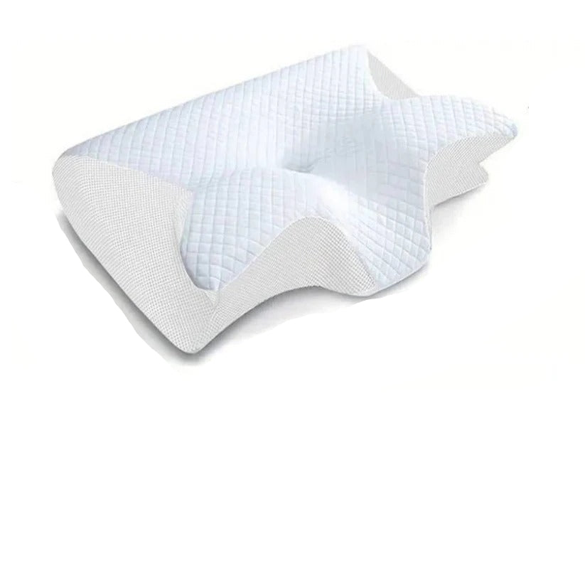 Ergonomic Memory Foam Neck Support Pillow with Orthopedic Design for Restful Sleep