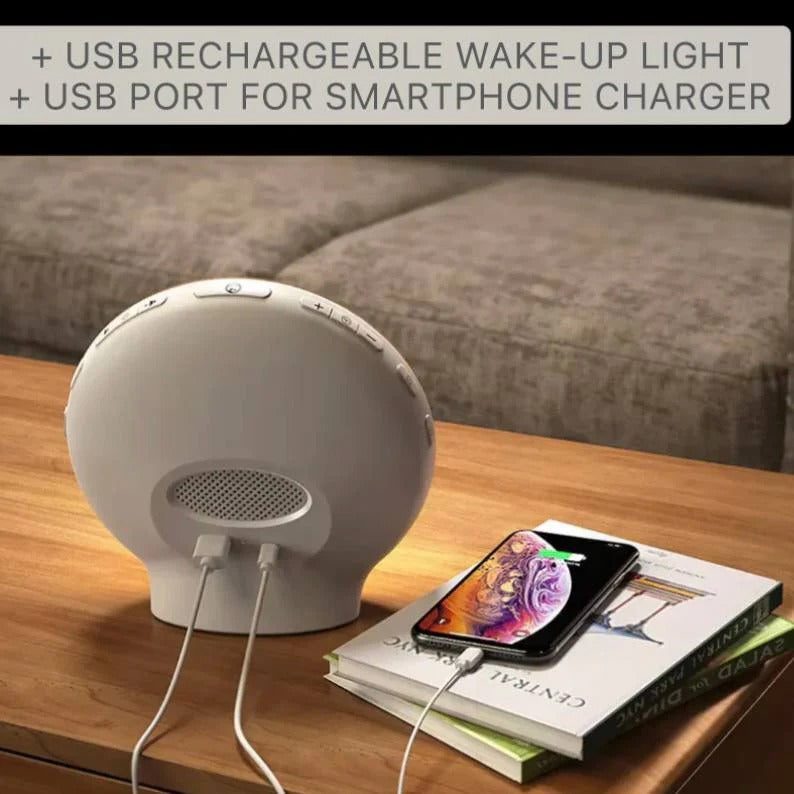 Sunrise and Sunset Simulation Alarm Clock with Bluetooth, FM Radio and App Control