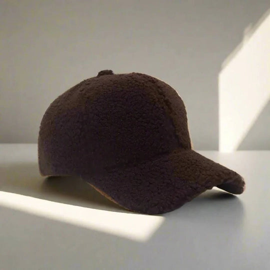 Teddy Fabric Adjustable Hat for Autumn and Winter Casual Wear