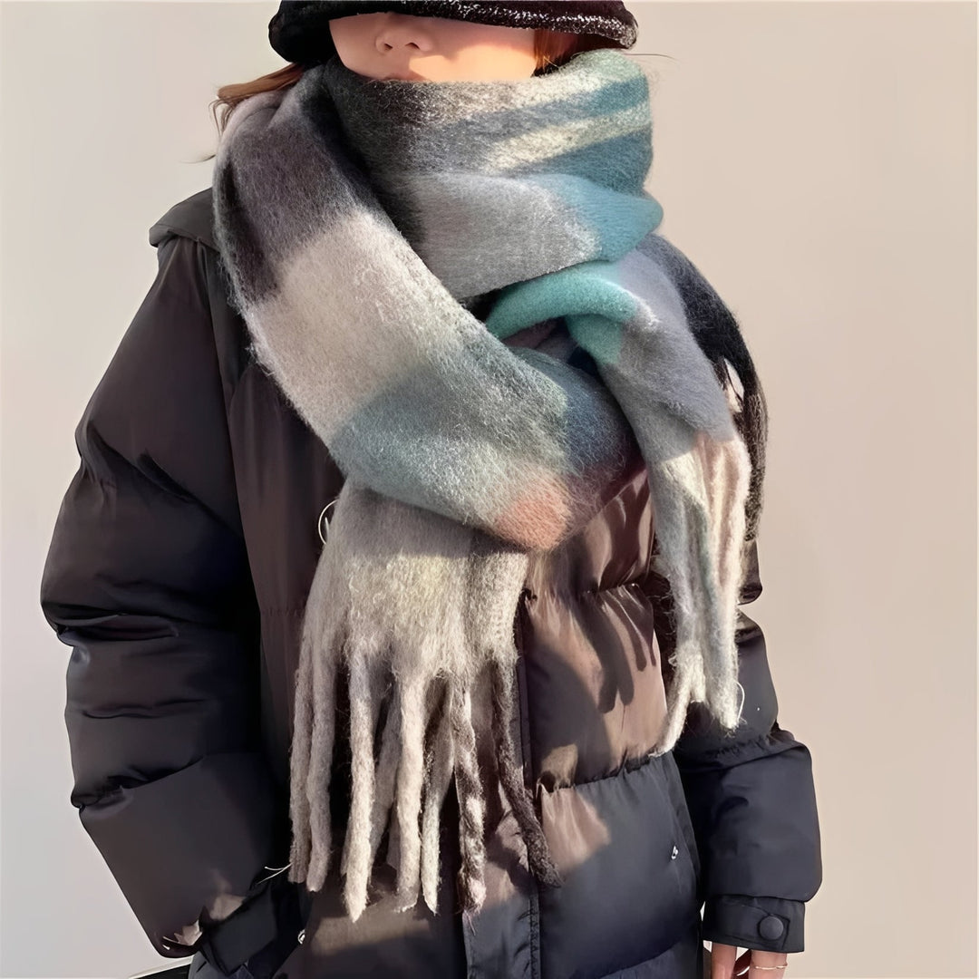 Women's Cashmere Scarf with Lightweight Winter Wrap