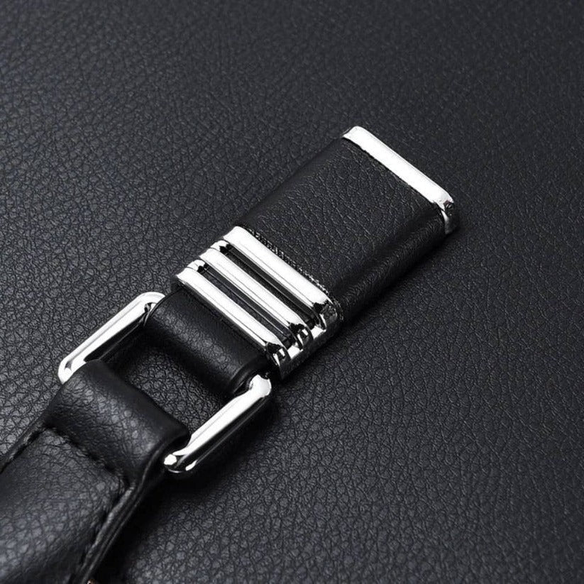 Leather Laptop Shoulder Bag for Men, Fits 14 to 15 Inch Laptops