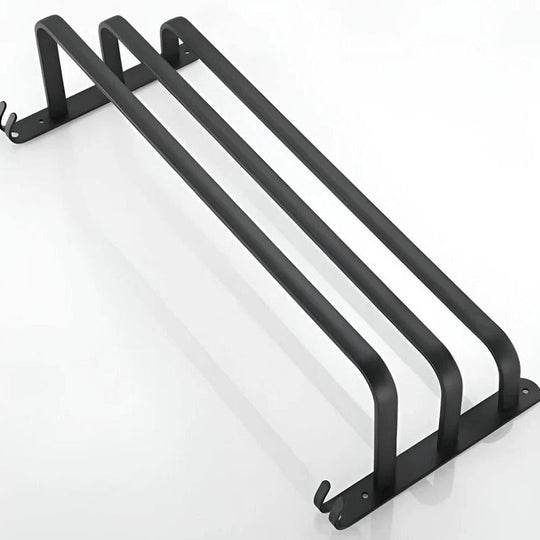 Layered Aluminium Wall Mounted Towel Rack for Bathroom Storage