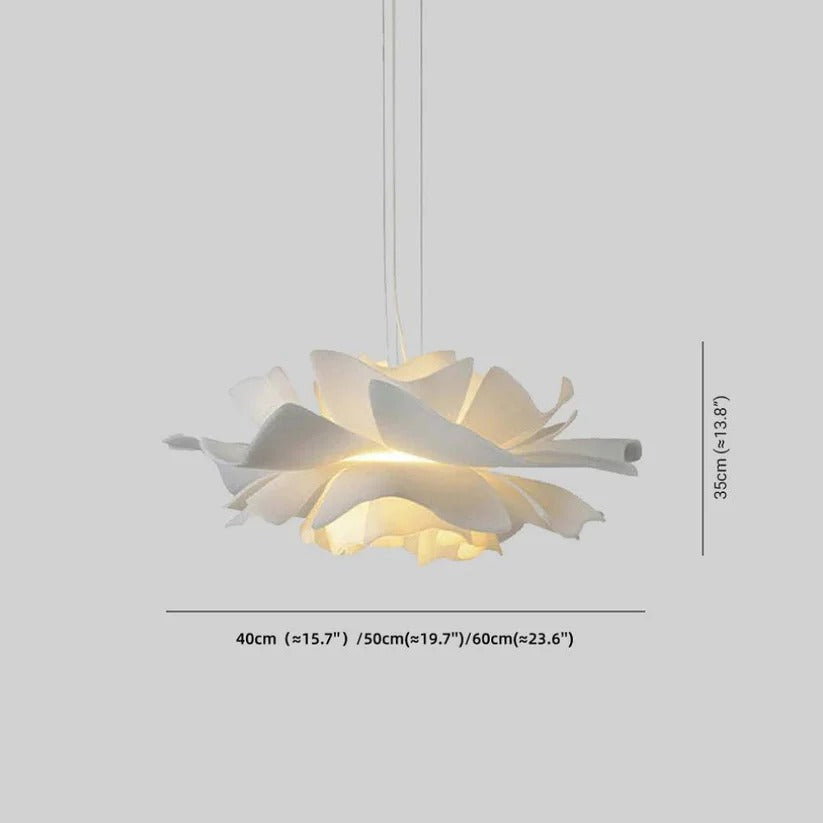 Dimmable Flower Pendant Ceiling Light for Living Room and Bedroom Decor