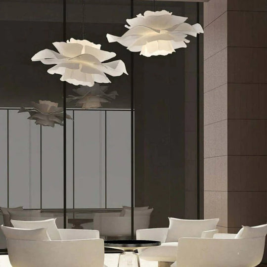 Dimmable Flower Pendant Ceiling Light for Living Room and Bedroom Decor