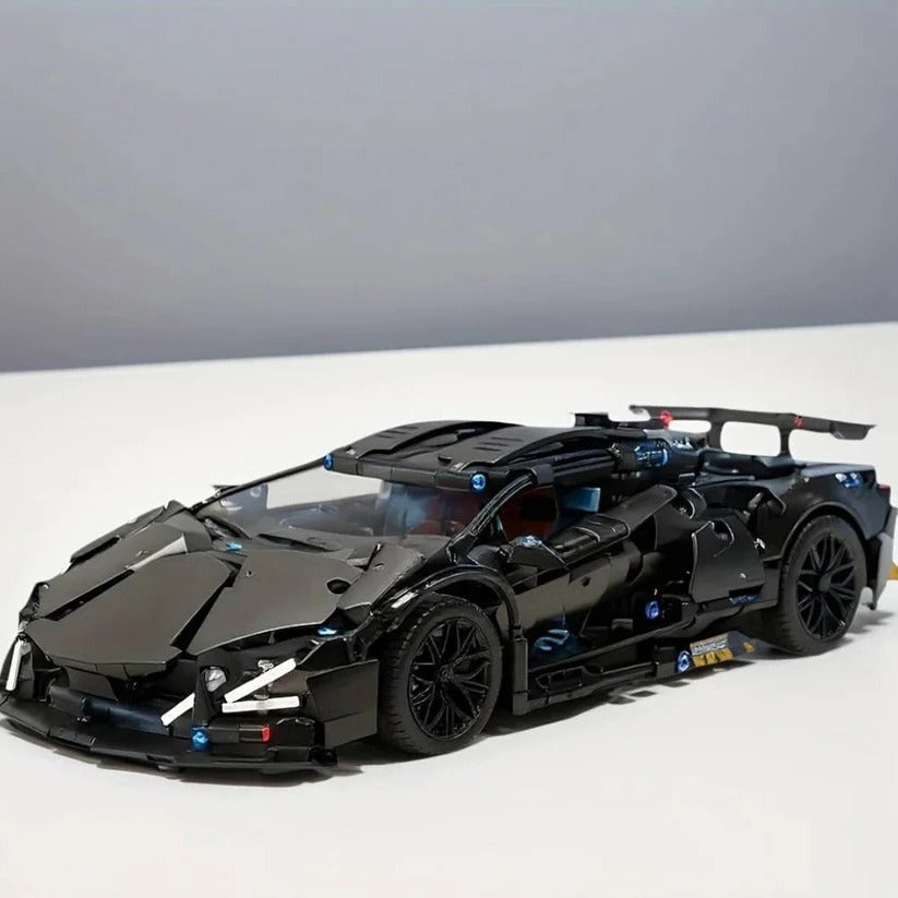 1288 Piece Supercar Building Block Model Set for Adults and Teens