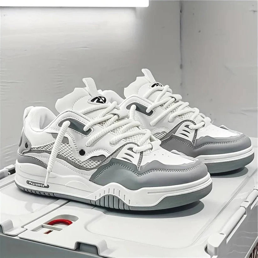 Men's Thick Sole Chunky Casual Sneakers for Everyday Wear