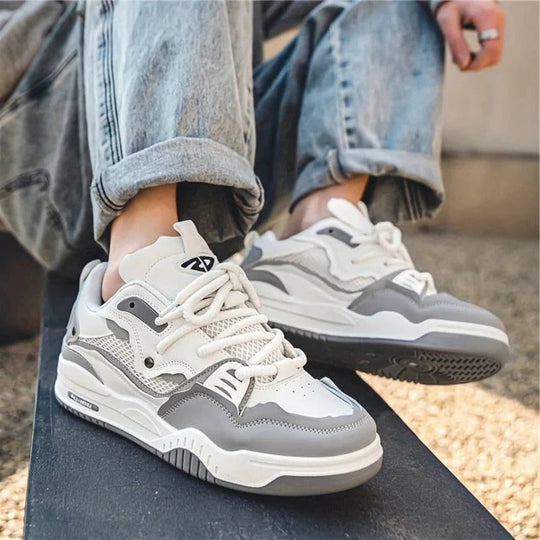 Men's Thick Sole Chunky Casual Sneakers for Everyday Wear