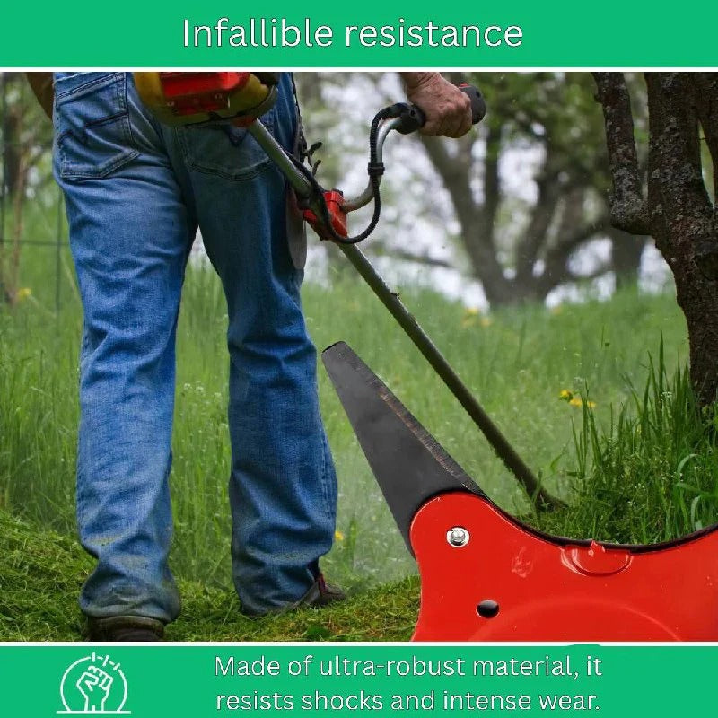 Heavy Duty Brush Cutter Trimmer Head with Universal Fit for Lawn Maintenance