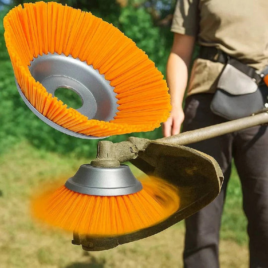 Flexible Nylon Weed Cutter Attachment for Detailed Lawn Edging and Surface Care