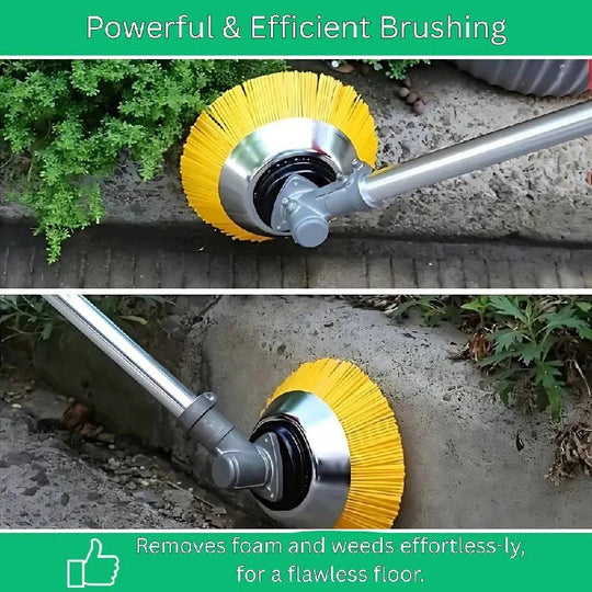 Flexible Nylon Weed Cutter Attachment for Detailed Lawn Edging and Surface Care