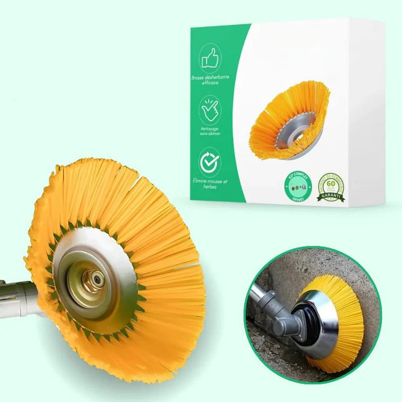 Flexible Nylon Weed Cutter Attachment for Detailed Lawn Edging and Surface Care