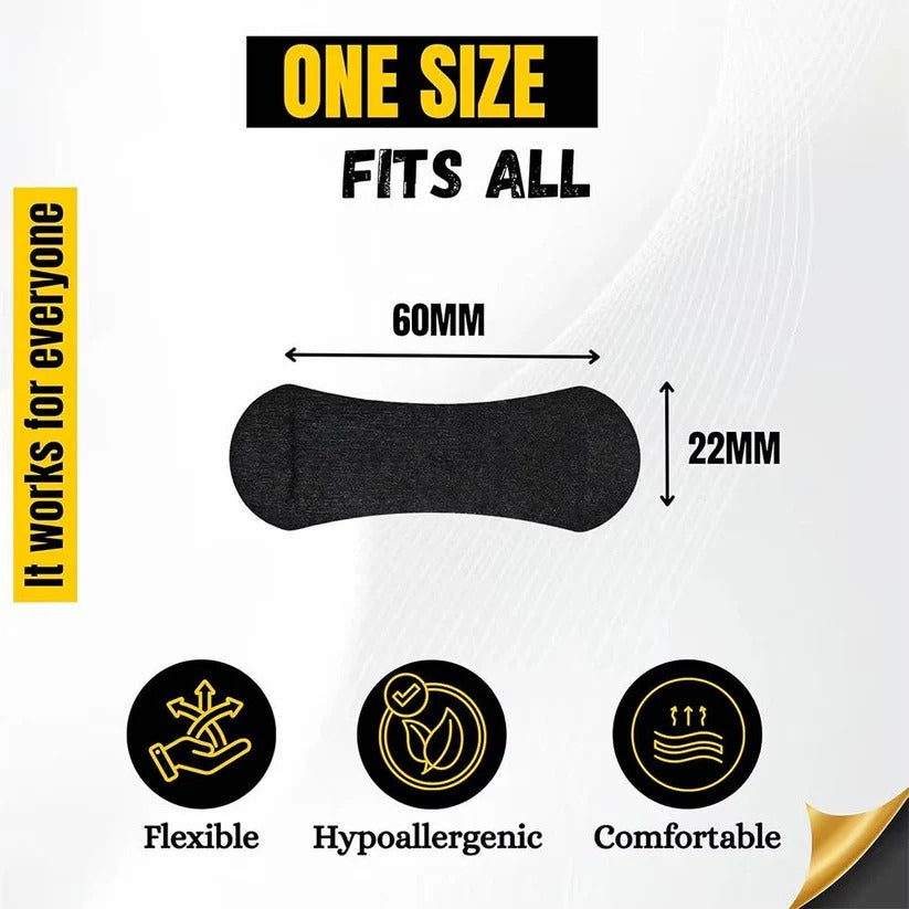 Triple Layer Nasal Strips for Nighttime Breathing Support