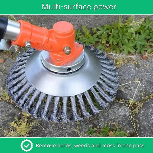 Hardened Steel Weed Trimmer Cutting Head for Clean and Precise Lawn Edging