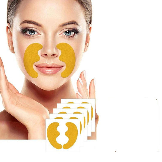 Moisturising Face Patches for Smile Lines and Forehead, 10 Pack
