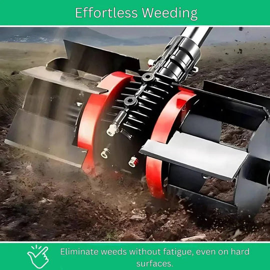 Rolling Weeding Wheel Tool for Garden Weed Removal and Maintenance