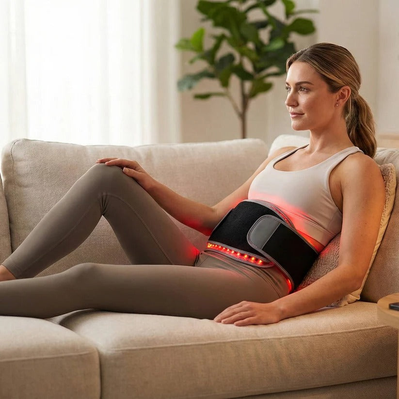 Dual Wavelength Infrared Red Light Therapy Wrap Pad with 660nm and 850nm LED