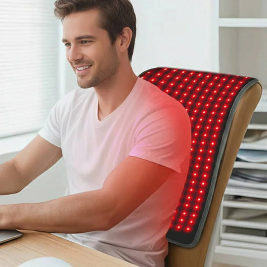 Dual Wavelength Infrared Red Light Therapy Wrap Pad with 660nm and 850nm LED